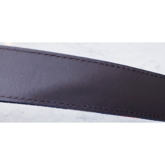 NWT POLO RALPH LAUREN Ryder Cup 6/15 Belt Red White Blue Men's 34 Retail $195 - Picture 12 of 14